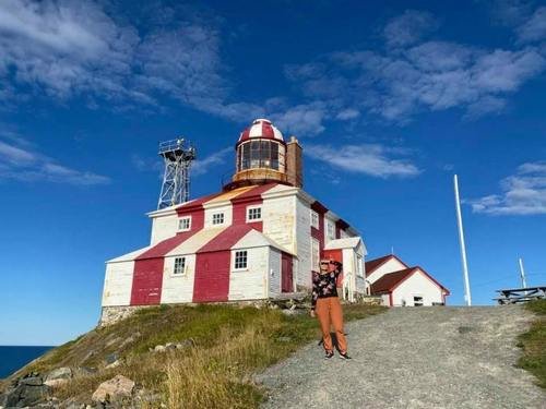 Знаменитый маяк на острове Ньюфаундленд