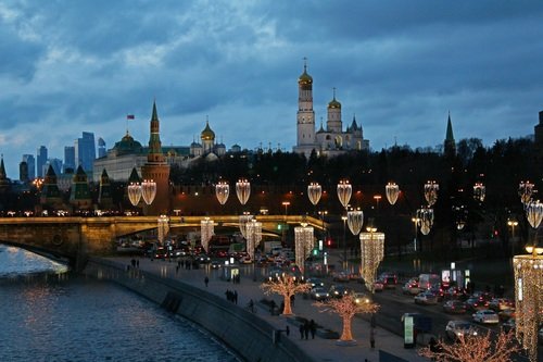 Москва праздничная.