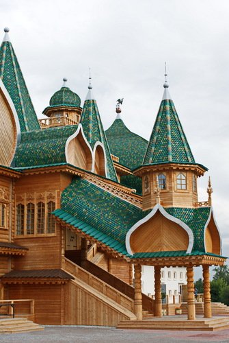 архитектура дворца в Коломенском