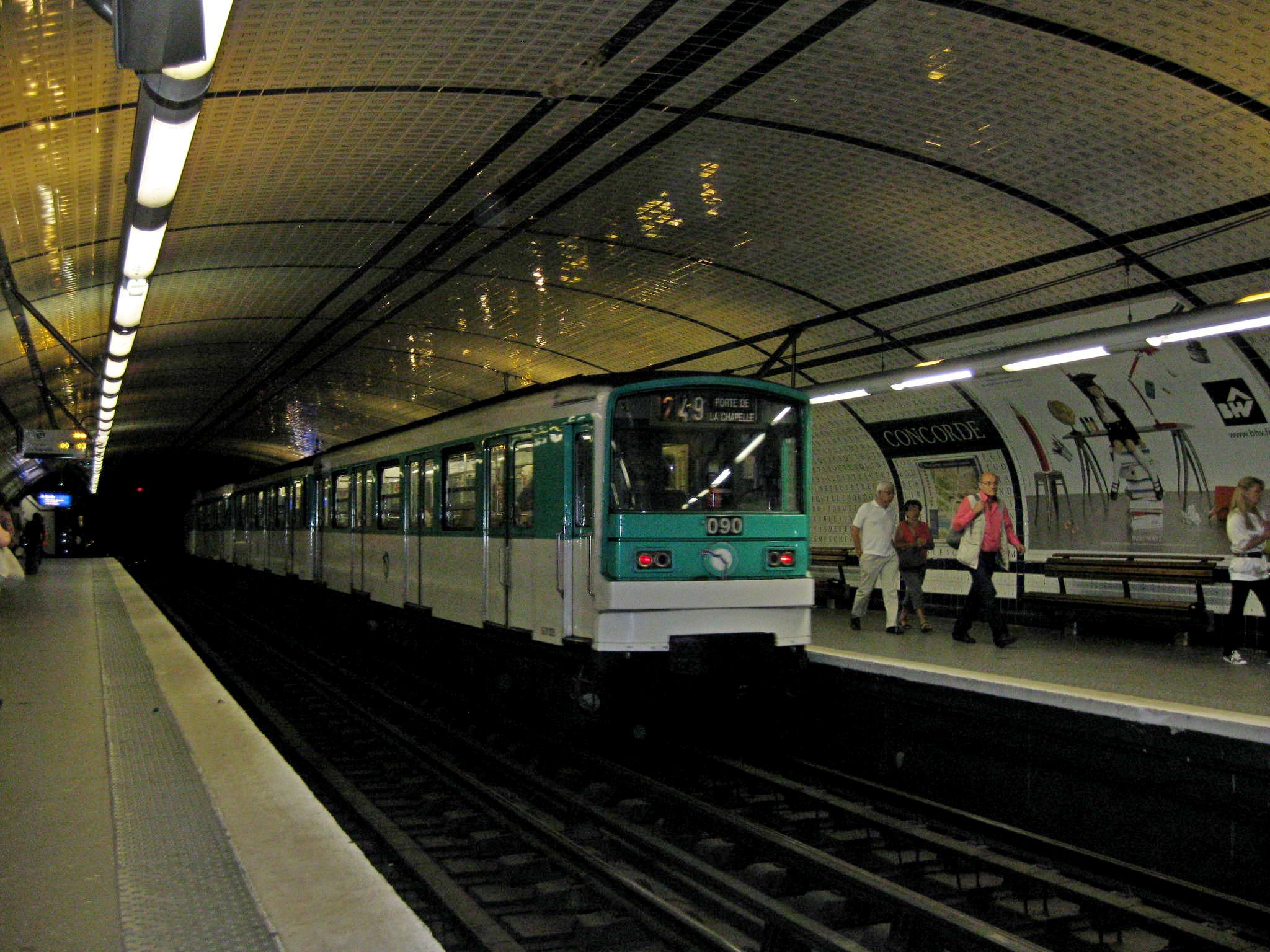 метро в париже