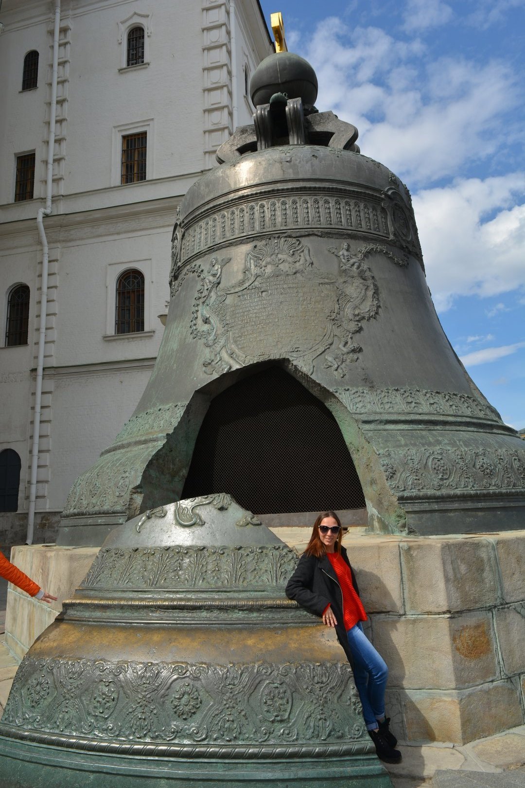 Красная площадь, Спасская башня, царь колокол