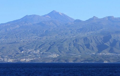 Вид на горы острова Тенерифе