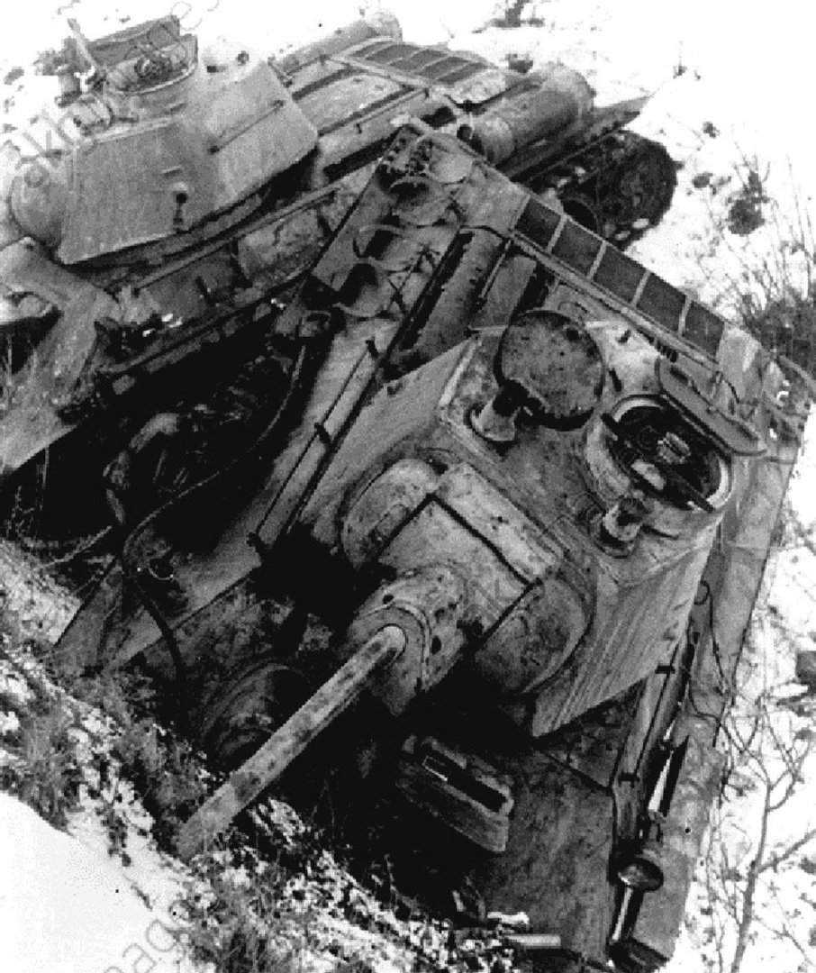 Подбитые немецкие танки второй мировой 1941