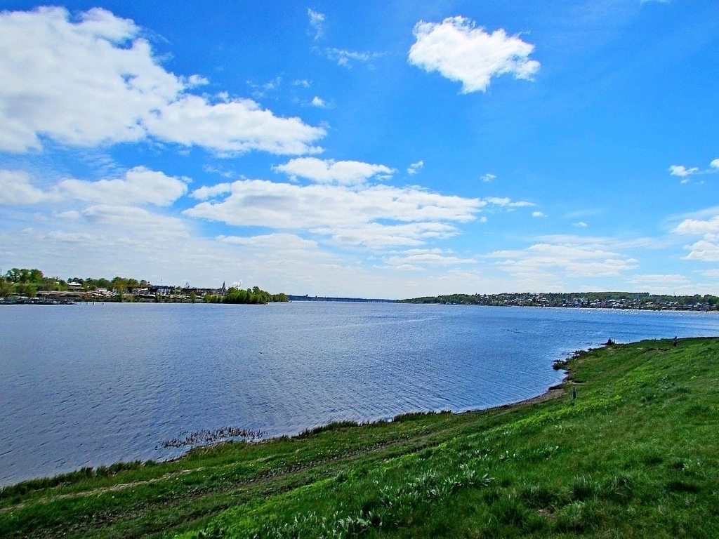 Волга кострома фото река