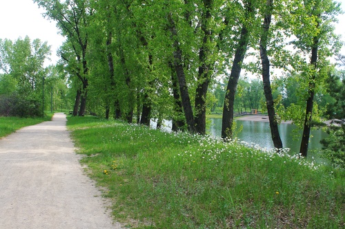 В парке