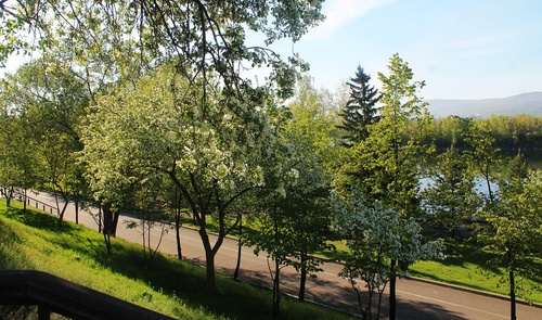 Набережная Енисея