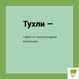 ИЗ ТОЛКОВО-БЕСТОЛКОВОГО СЛОВАРЯ (продолжение)