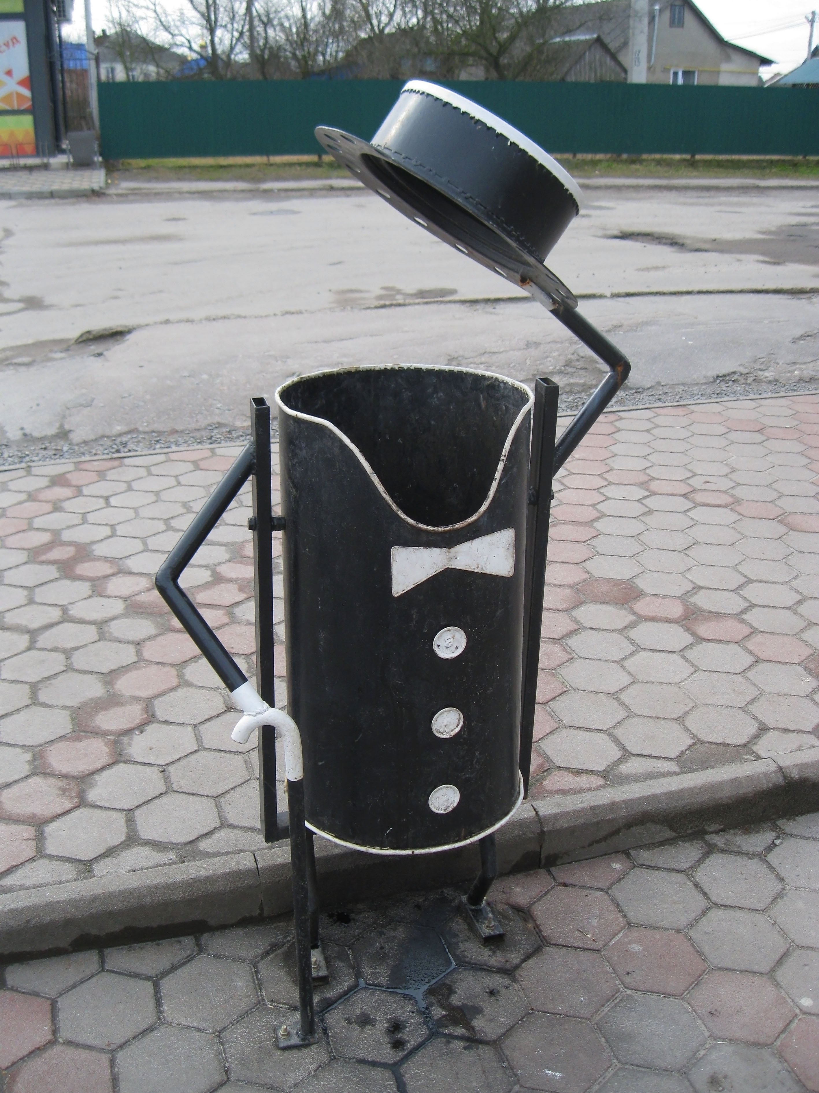 Урна для мусора уличная металлическая своими руками фото