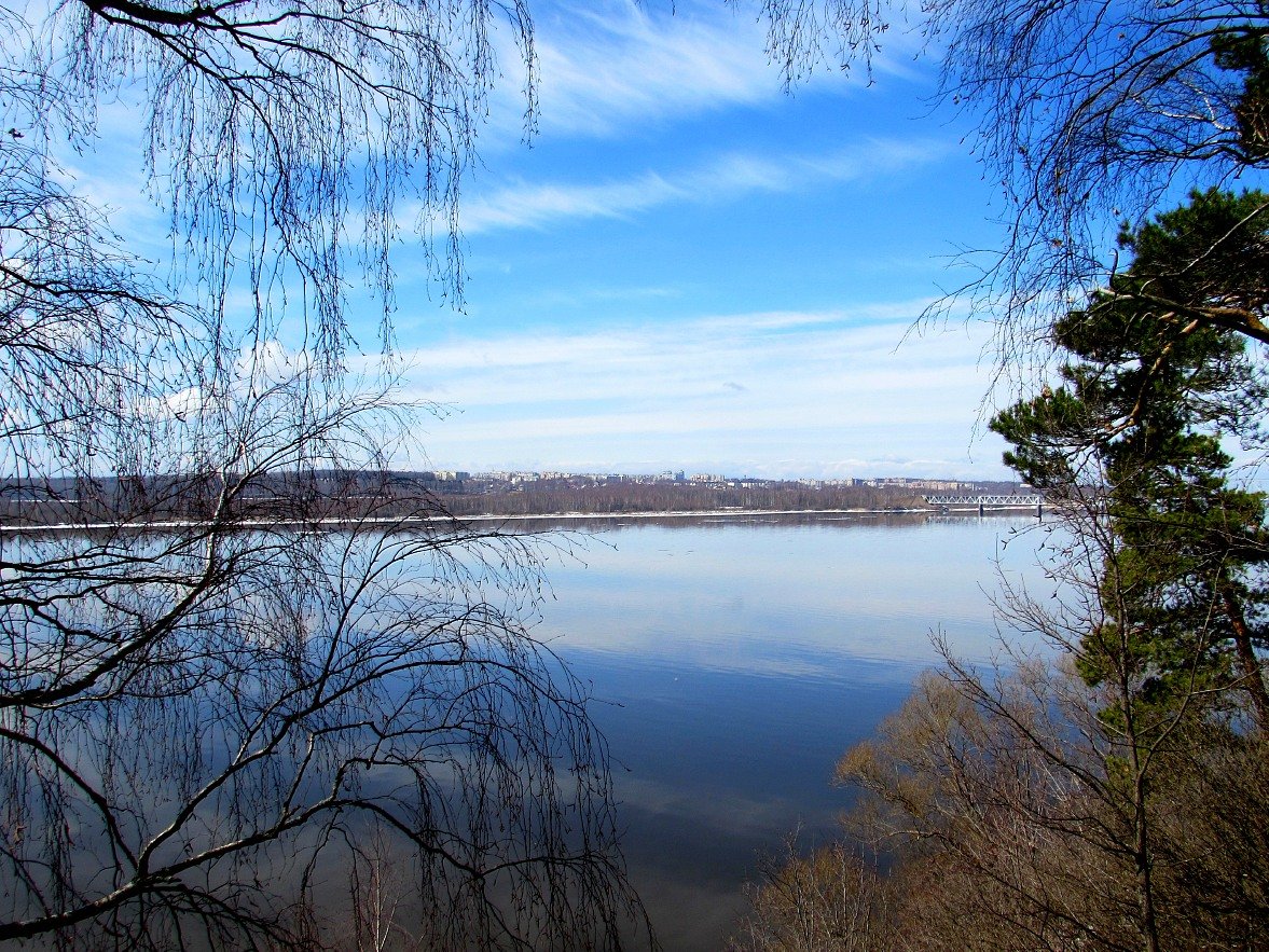 Весна на волге фото