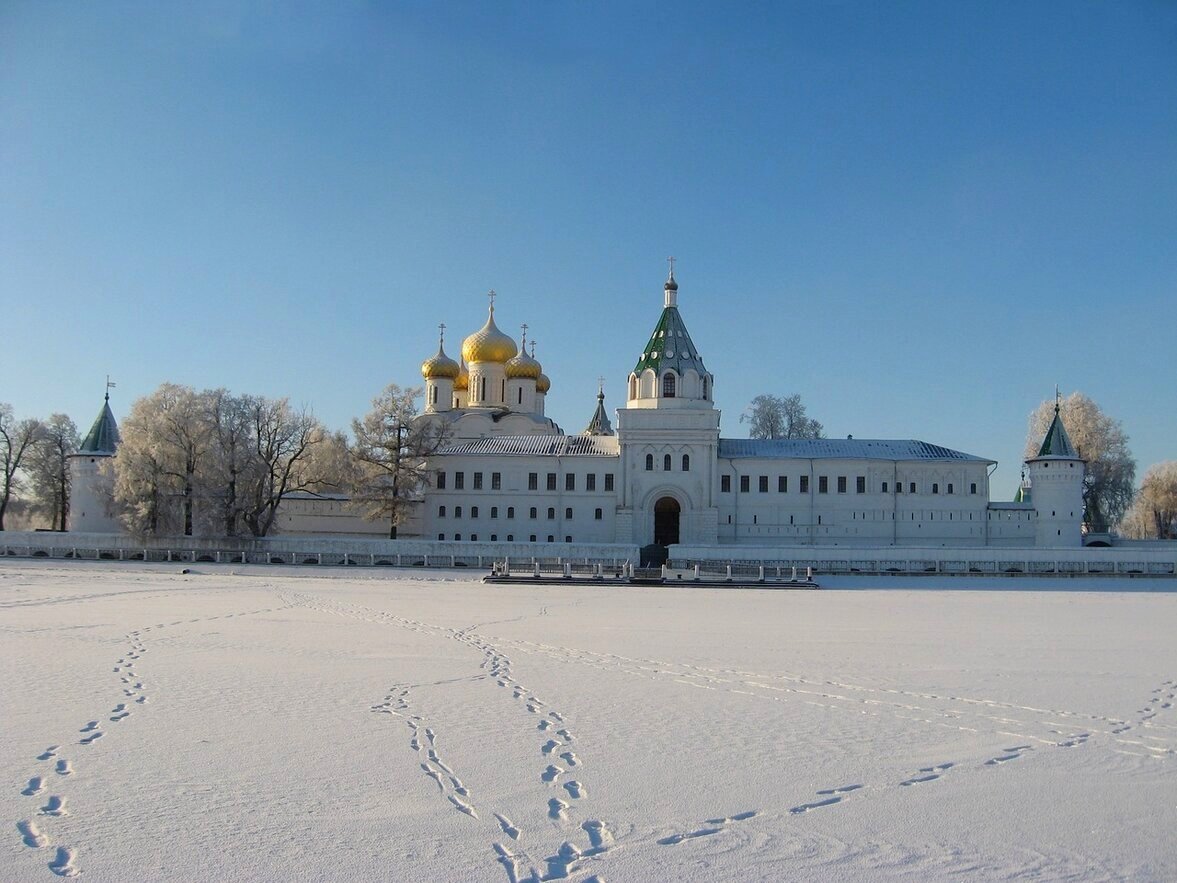 Кострома зимой фото