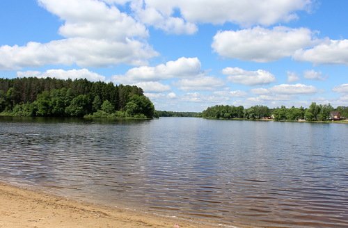 пейзаж с озером