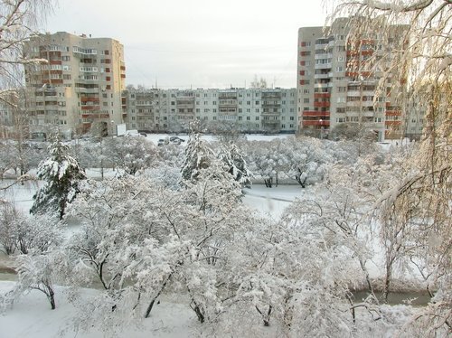 Зимний город