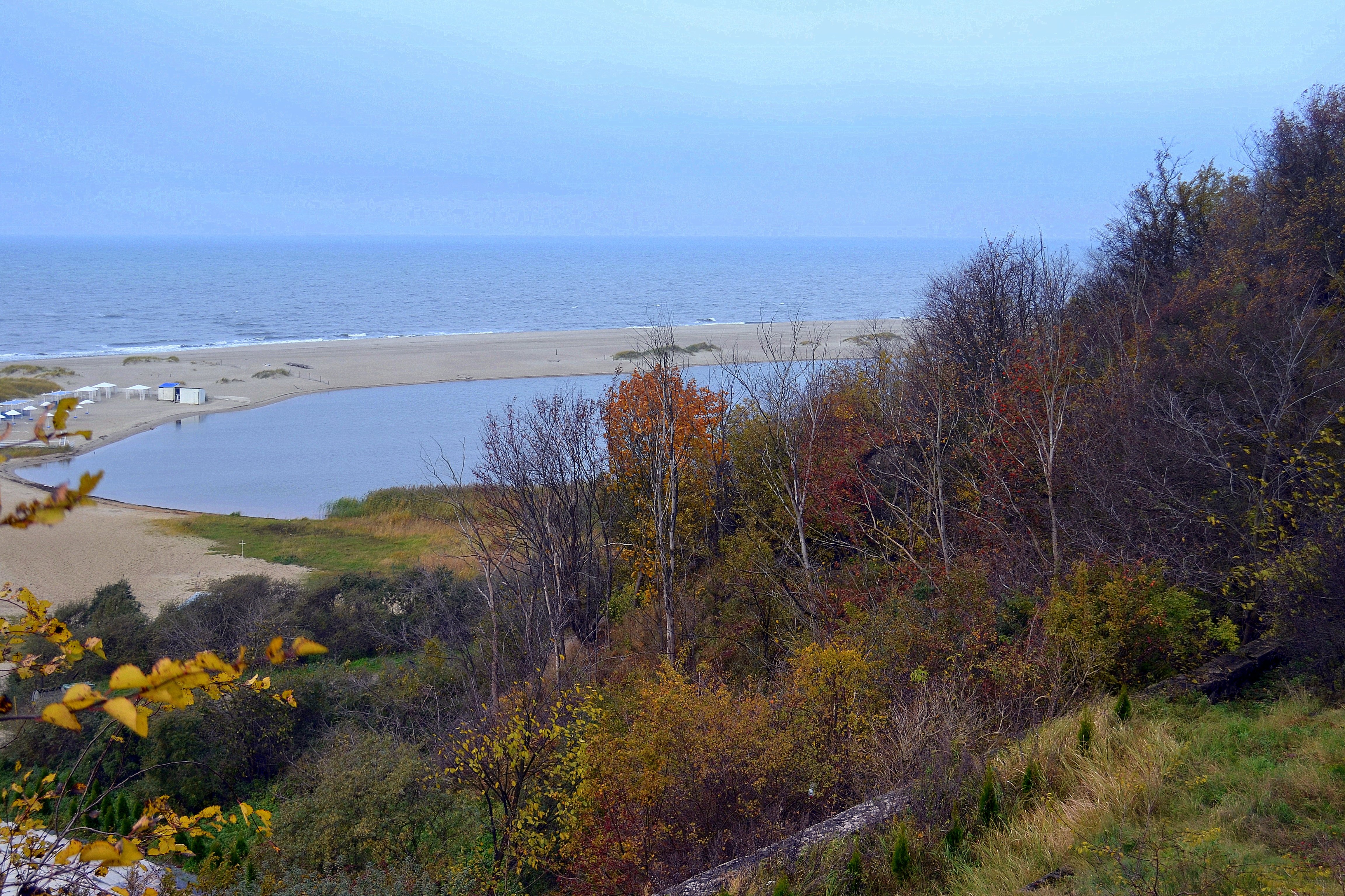 Балтийское море осень