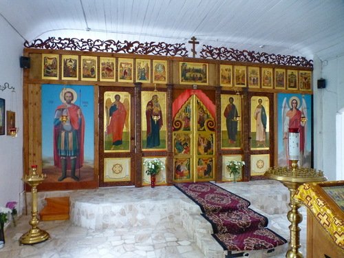 Церковь Сергия Радонежского в Бибирево. Придельный иконостас