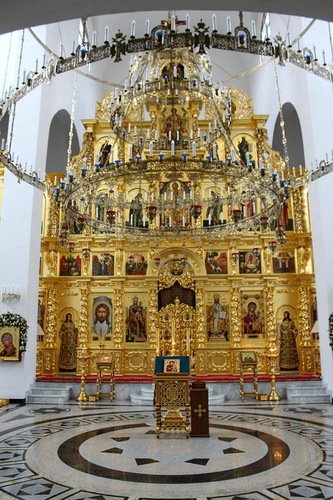 Иконостас Иверской церкви в Очаково-Матвеевском