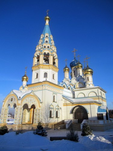 Церковь Иконы Божией Матери Неувядаемый Цвет в Рублёво