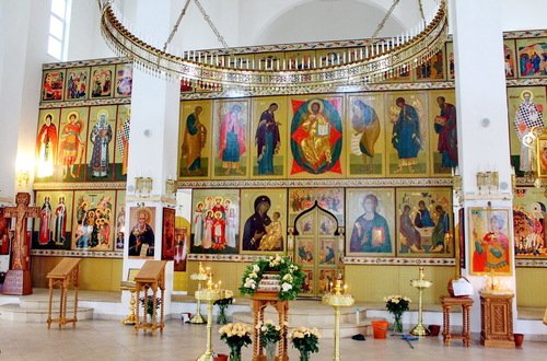 Иконостас церкви Троицы в Кожухово