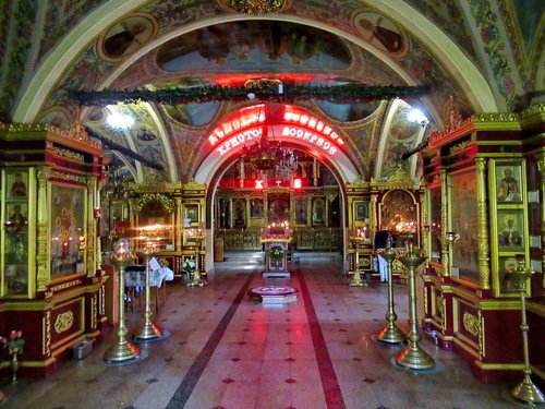 Интерьер церкви Илии Пророка в Черкизово