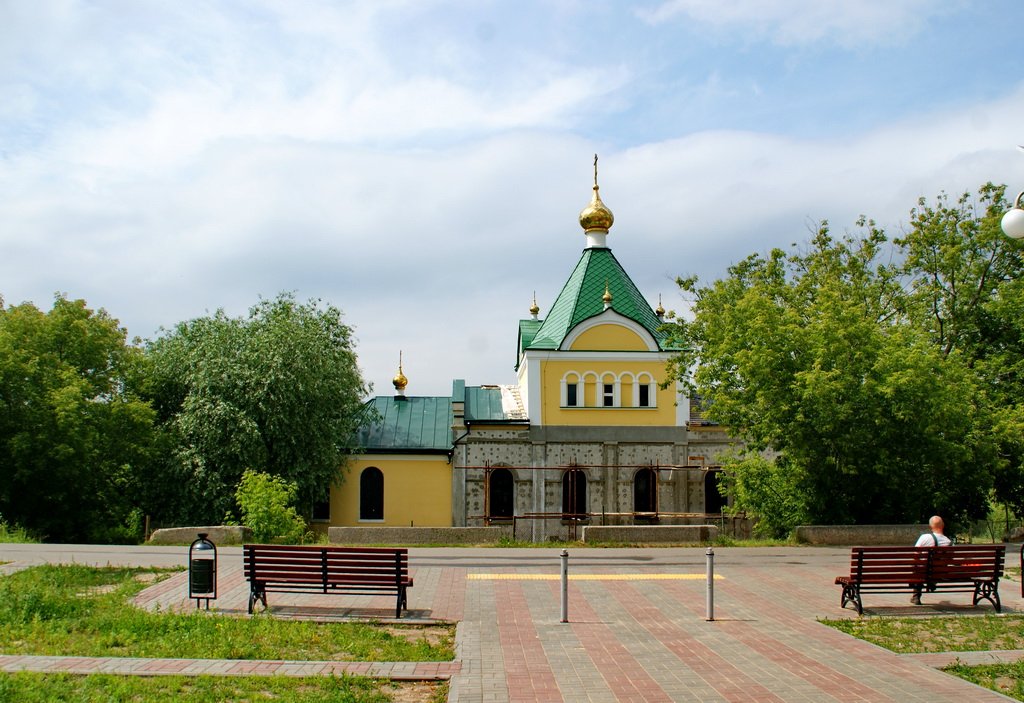 Храм на святом озере в Косино