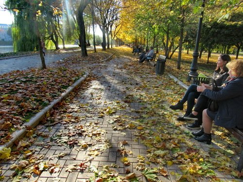 Как мусорно было недавно, как чистенько стало сейчас...