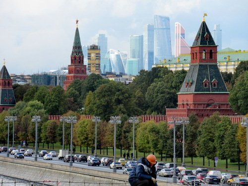 Москва и ремонт моста
