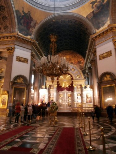 Центральный иконостас Казанского собора