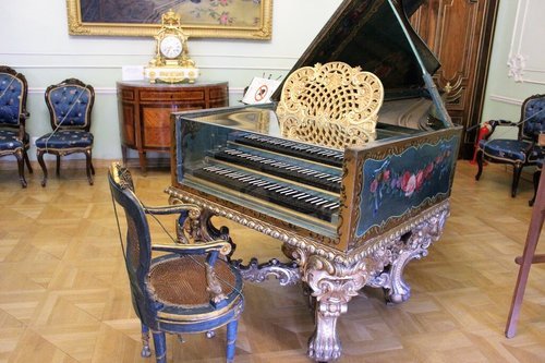 В музее музыки дворца Шереметева