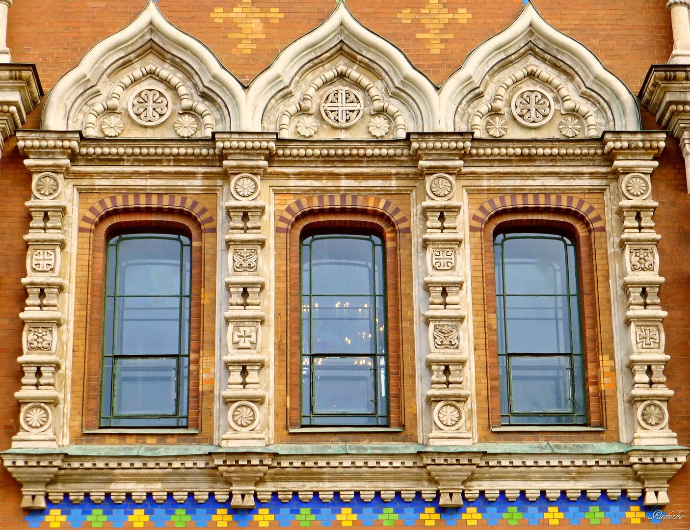 Московское нарышкинское Барокко окно