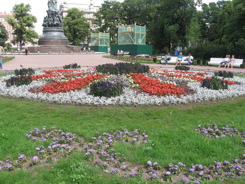 Цветы в городе