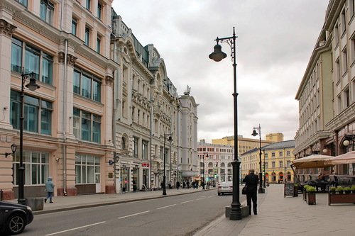 улица Мясницкая в Москве