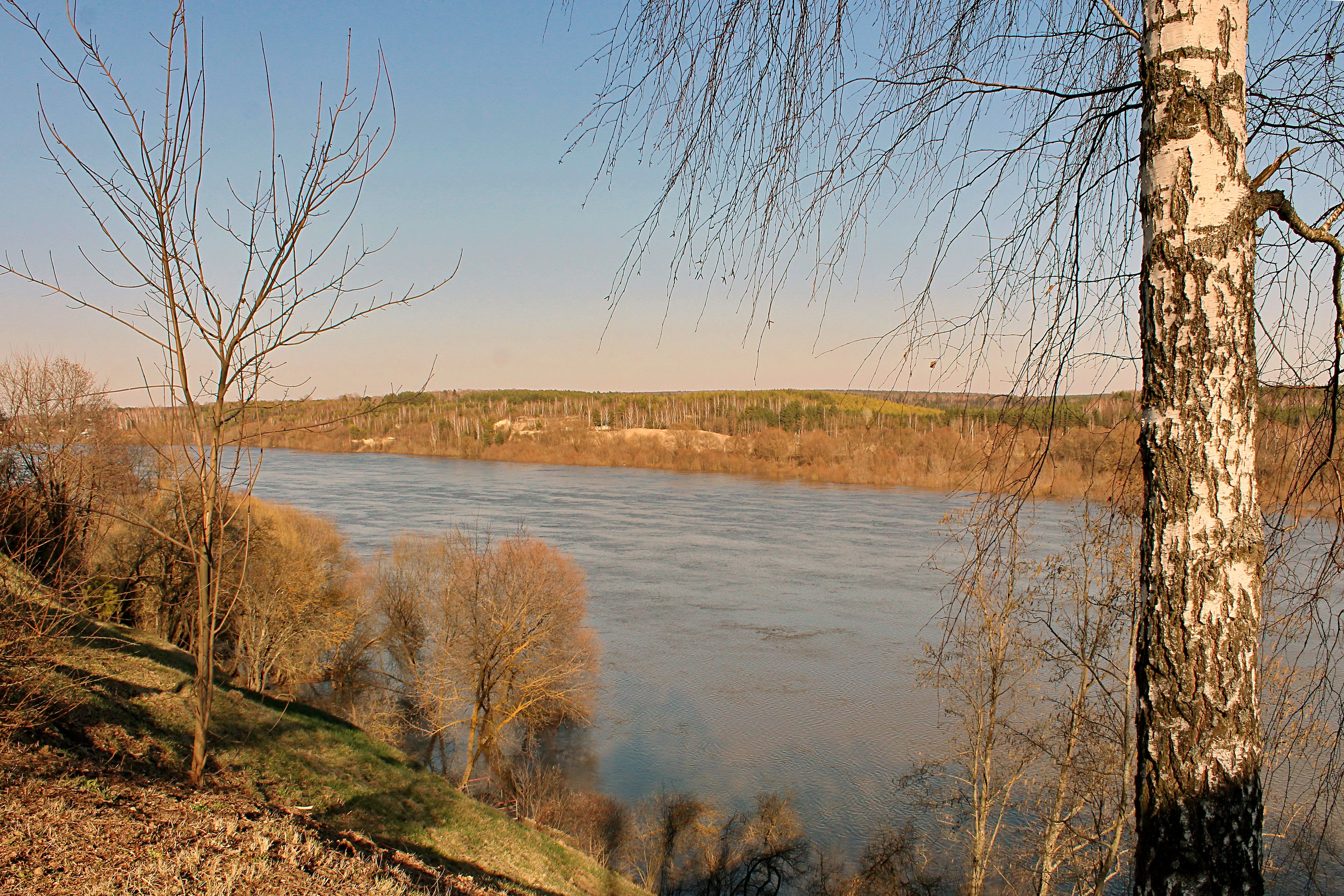 Река Ока Нижегородской области
