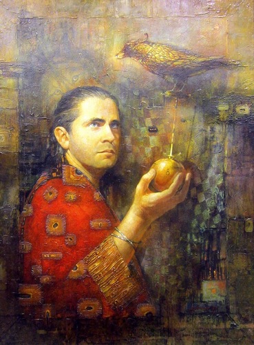 Михаил Анатольевич Авдеев. В поисках "Мании Величия". (Self-portrait in red)