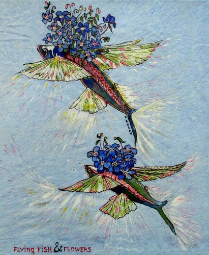 Пётр Фролов. Летающие рыбы и цветы.
