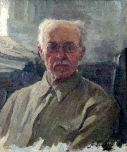 Гончаров Фёдор Семёнович (1875-1955). Автопортрет. 1943 год.