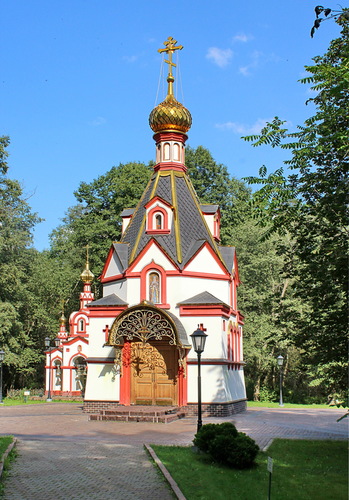 храм-часовня в Талеже