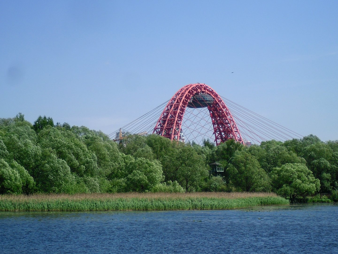 мост серебряный бор москва