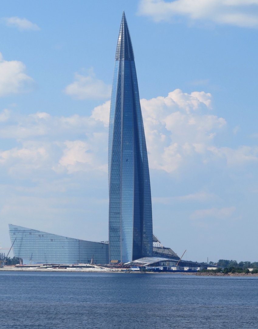 Башня газпрома в санкт петербурге фото