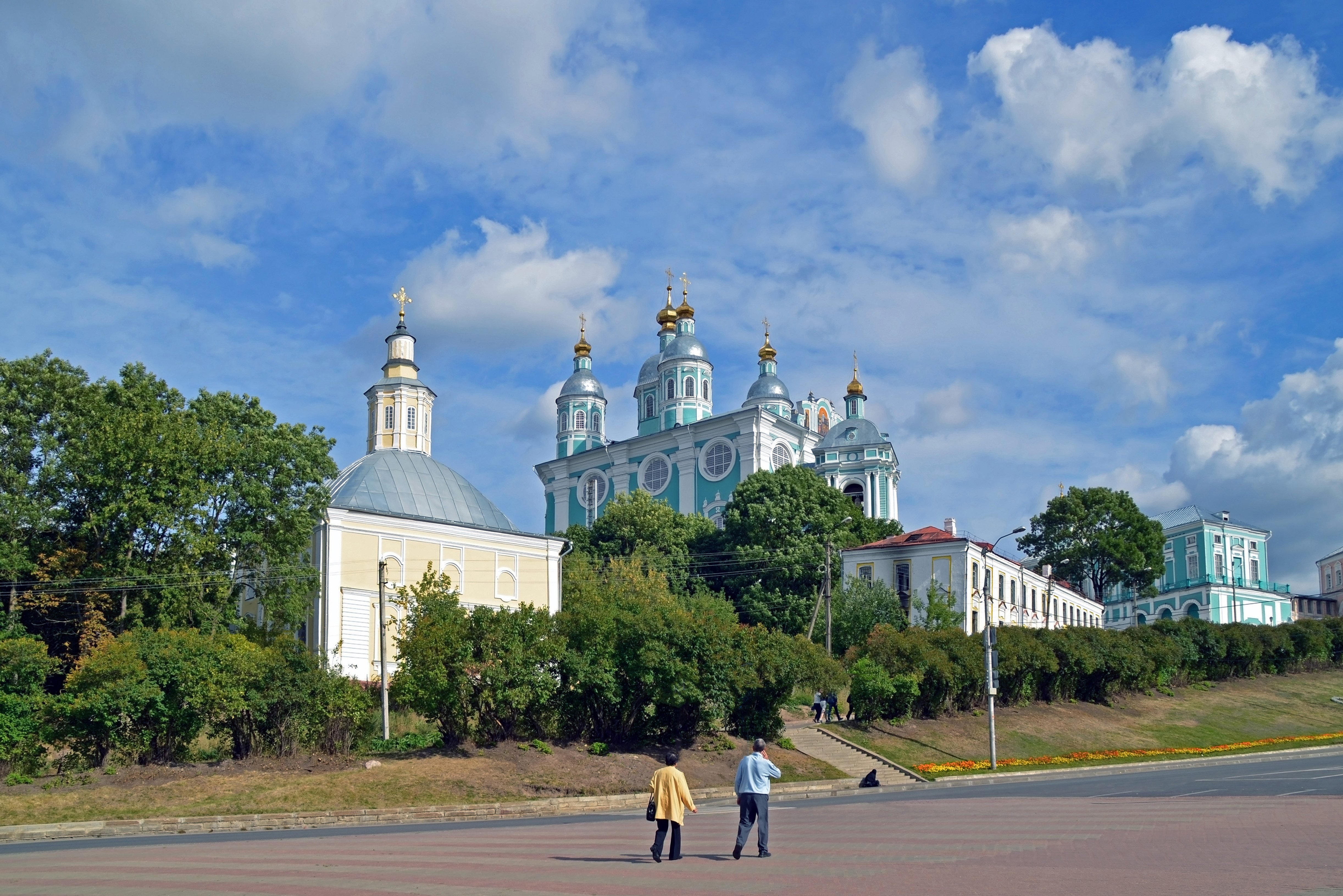 Смоленск собор Соборная гора. Соборный холм Смоленск. Благовещенская Церковь Соборная гора Смоленск. Улица Соборная гора в Смоленске.