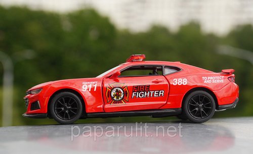 Машинка Kinsmart 2017 Camaro ZL1 Fire Fighter 911 Машинка Kinsmart 2017 Camaro ZL1 Fire Fighter 911