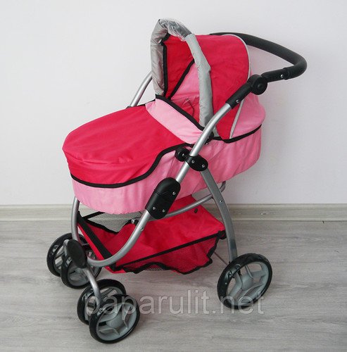 Коляска Melobo 9662 розовая Коляска Melobo 9662 розовая