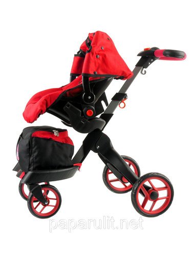 Кукольная коляска Buggy Boom Aurora с сумочкой Кукольная коляска Buggy Boom Aurora с сумочкой