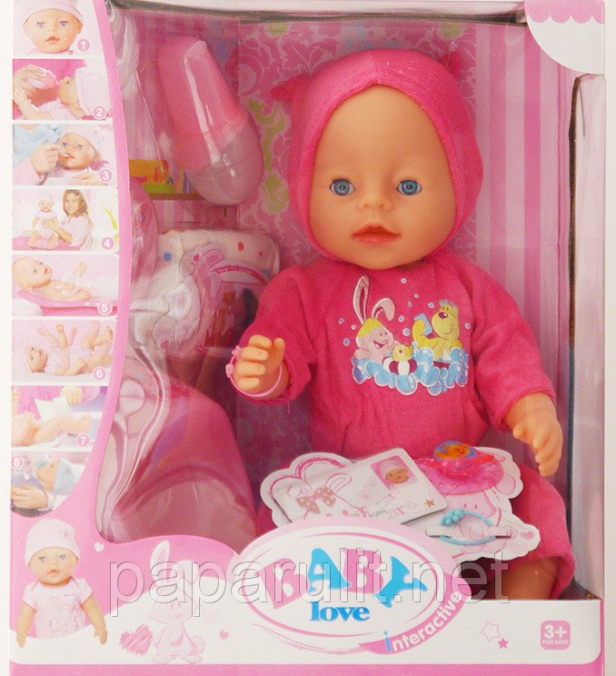 Baby doll nrx. Интерактивная кукла 8 функций. Кукла Baby so Lovely 40 cm. Baby Love. Кукла интерактивная пьет кушает ч ложки.