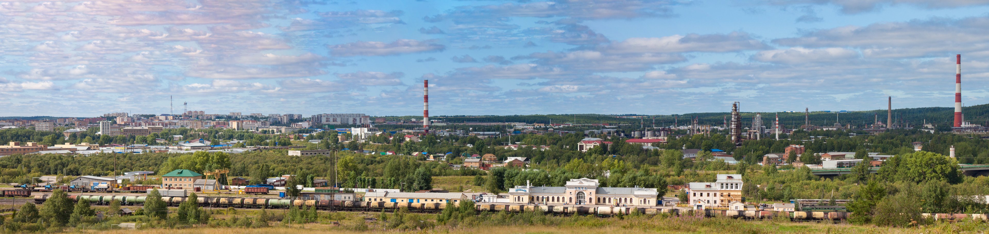 Сергач вид на город