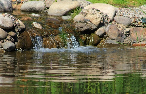 Водопад местный