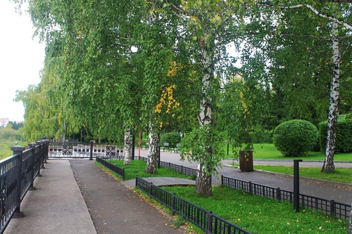 Набережная Енисея