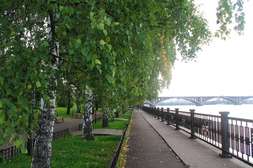 Набережная Енисея