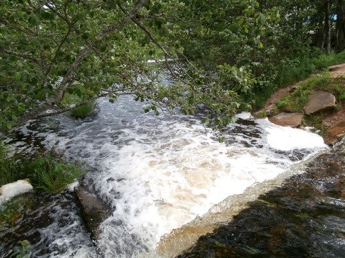 Водопад на реке Луге