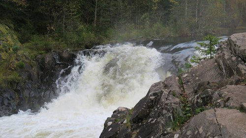 водопад Кивач.Карелия