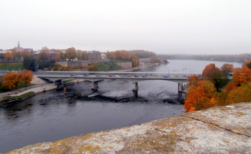 Мост через р. Нарву