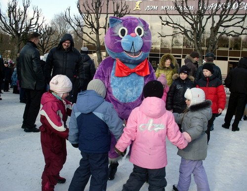 Хоровод на Масленицу